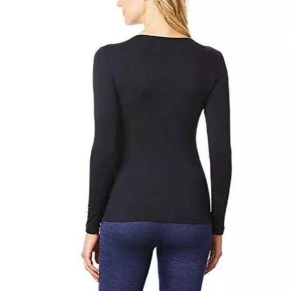 32 Degrees Heat 2 Pack Women XL Lightweight Long Sleeve Base Layer Shirt Top - Picture 4 of 5